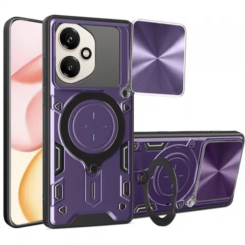 Husa Techsuit CamGuard Pro pentru Honor 400,  Mov