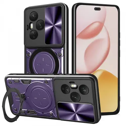 Husa Techsuit CamGuard Pro pentru Honor 400 Pro, Mov