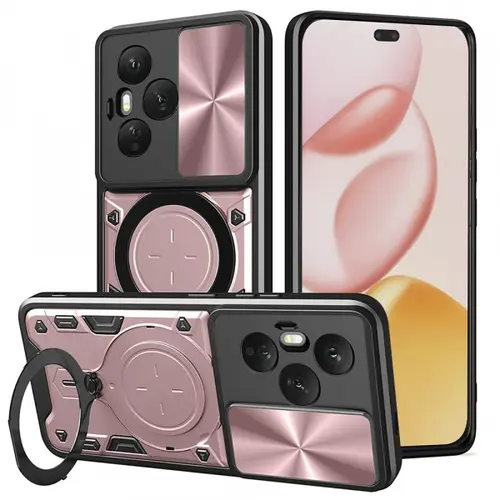 Husa Techsuit CamGuard Pro pentru Honor 400 Pro, Roz