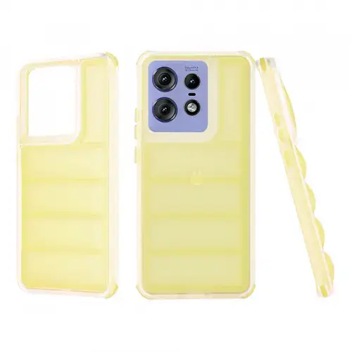 Husa Techsuit Wave Shield pentru Motorola Edge 50 Pro, Galben