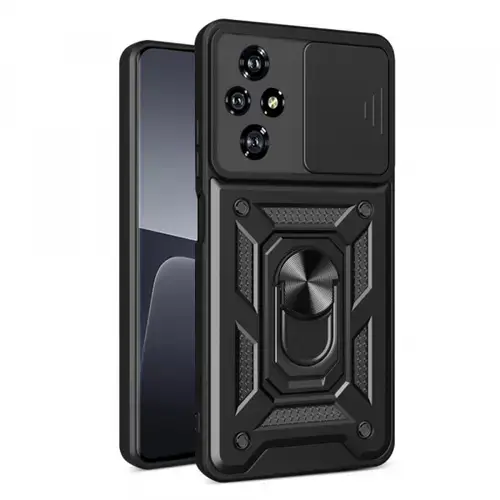 Husa pentru Honor 200 Pro, Techsuit, CamShield, Neagra