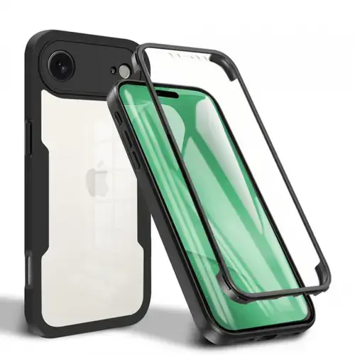 Husa Techsuit ColorVerse 360 pentru Apple iPhone Air, Neagra