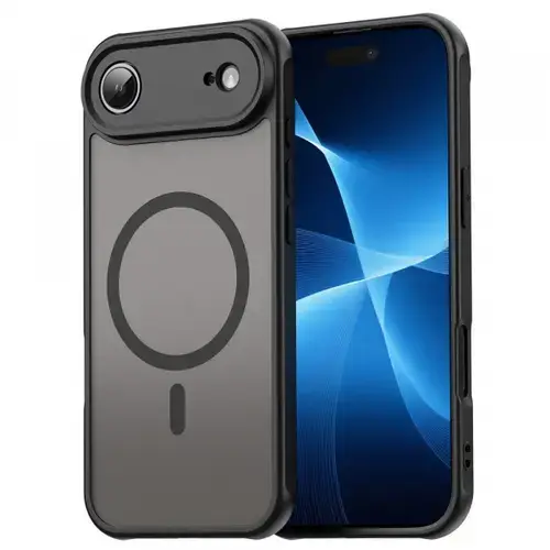 Husa Techsuit HaloFrost II MagSafe pentru Apple iPhone Air, Neagra