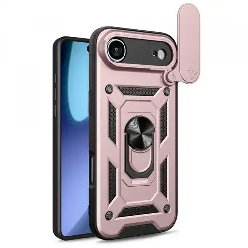 Husa Techsuit CamShield pentru Apple iPhone Air, Roz