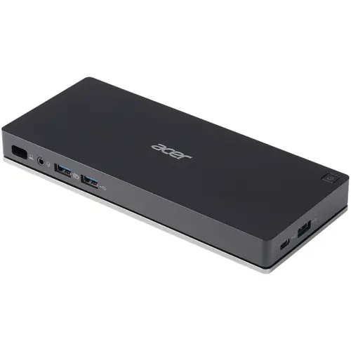 Docking station Acer USB Type-C II, 1 x Jack 3.5mm, 2 x HDMI, 1 x DisplayPort, 1 x RJ45, 3 x USB A, 1 x USB-C, Power Delivery