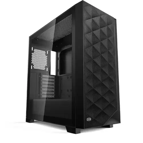 Carcasa PCCooler C3D510, Middle Tower, Tempered glass, Negru