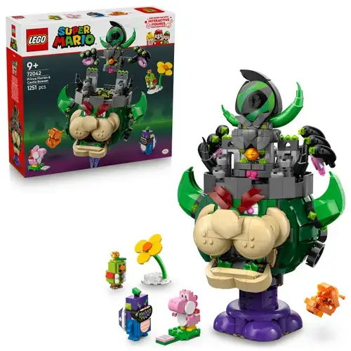 LEGO® Super Mario - Prince Florian si Castle Bowser 72042, 1251 piese