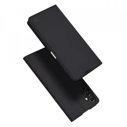Husa pentru Samsung Galaxy A05s A057, Techsuit, Magskin Book, Neagra
