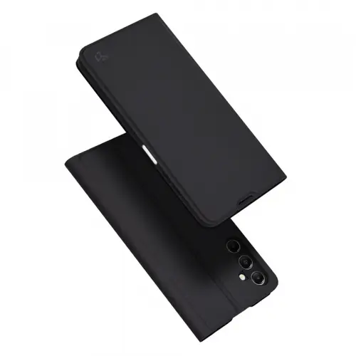Husa pentru Samsung Galaxy A05s A057, Techsuit, Magskin Book, Neagra