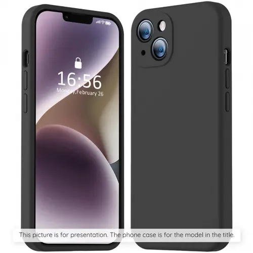 Husa MagSafe pentru Apple iPhone 17 Pro, Techsuit, SoftFlex, Neagra