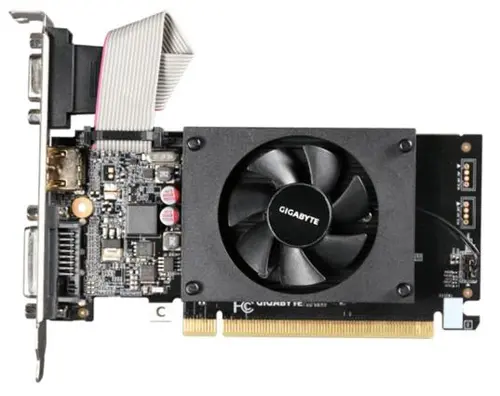 Placa Video Gigabyte GeForce GT 710, 2GB, GDDR3, 64 bit