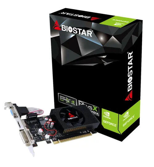 Placa Video BIOSTAR GeForce GT 730, 2GB, GDDR3, 128 bit, Low Profile