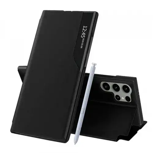 Husa pentru Samsung Galaxy S25 Ultra S938, Techsuit, eFold, Neagra