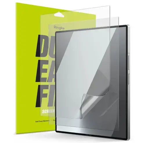 Folie de protectie Ecran Ringke Dual Easy pentru Samsung Galaxy Z Fold6, Plastic, Set 2 bucati, Ecran Interior