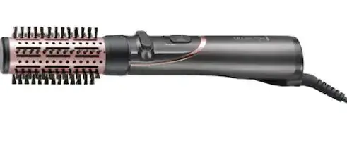 Perie rotativa cu aer cald Remington Curl & Straight AS8606, 800 W, Ionizare