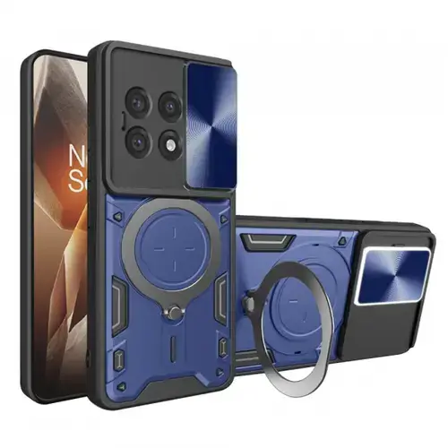 Husa pentru OnePlus 13R, Techsuit, CamGuard Pro, Albastra