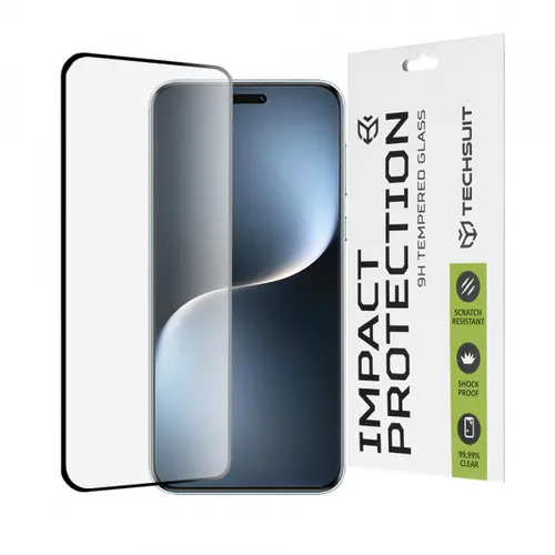 Folie de protectie Ecran Techsuit pentru Honor Magic7 Pro, Sticla Securizata, Full Glue, 111D