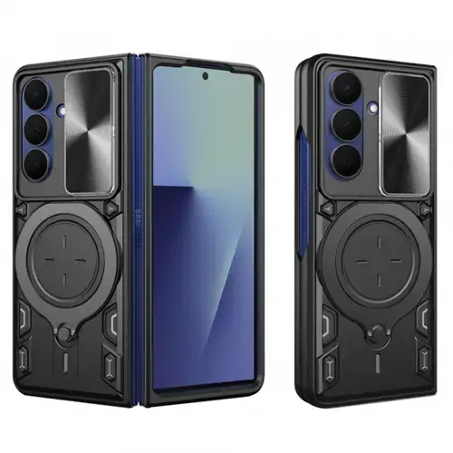 Husa pentru Samsung Galaxy Z Fold7 F966, Techsuit, CamGuard Pro, Neagra