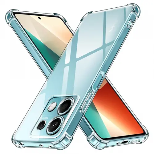 Husa pentru Xiaomi Redmi Note 13 5G, Techsuit, Shockproof Clear, Transparenta