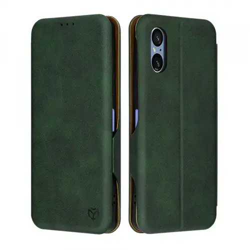 Husa pentru Sony Xperia 5 VI, Techsuit, Safe Wallet Plus, Verde