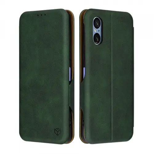 Husa pentru Sony Xperia 5 VI, Techsuit, Safe Wallet Plus, Verde