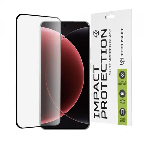 Folie de protectie Ecran Techsuit pentru Xiaomi 15 Ultra, Sticla Securizata, Full Glue, 111D