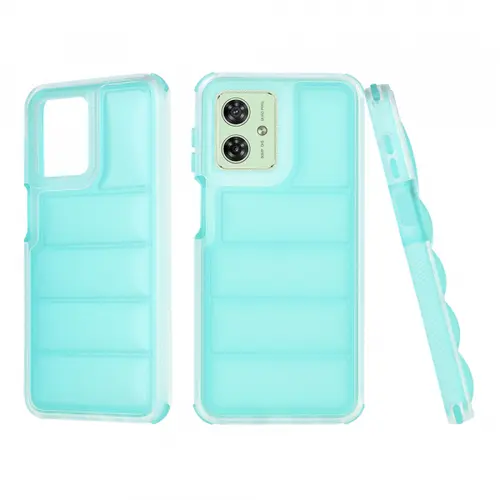Husa pentru Motorola Moto G54, Techsuit, Wave Shield, Turcoaz