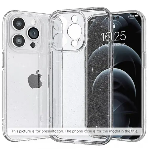 Husa pentru Google Pixel 10 Pro XL, Techsuit, SparkleSkin, Transparenta