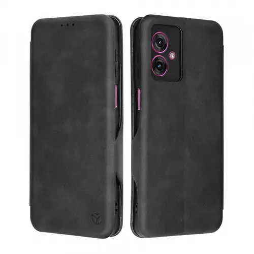 Husa pentru Motorola Moto G55, Techsuit, Safe Wallet Plus, Neagra