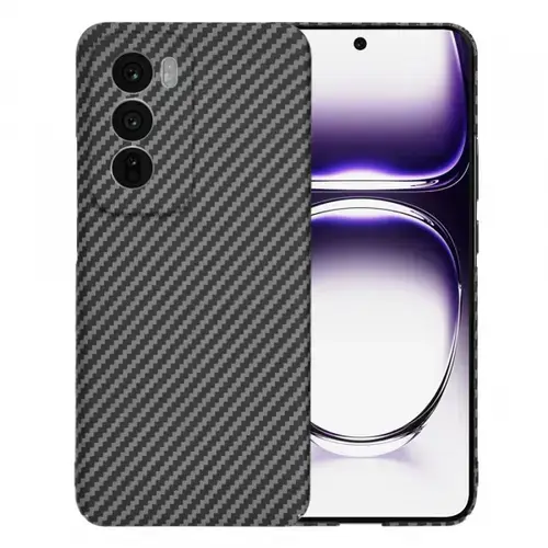 Husa pentru Oppo Reno12, Techsuit, Carbonite FiberShell, Neagra