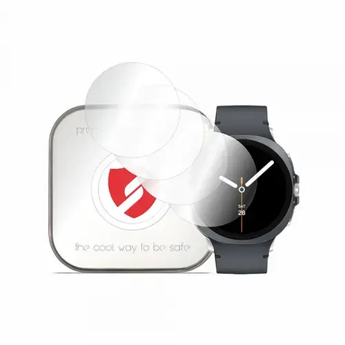 Folie Protectie Smart Protection Premium Classic pentru Samsung Galaxy Watch8 44mm, Set 4 bucati, Plastic