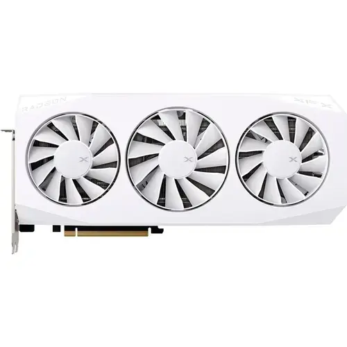 Placa video XFX Radeon RX 9060 XT Mercury White GAMING OC 16GB GDDR6 128-bit