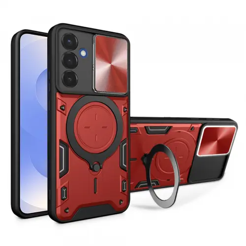 Husa pentru Samsung Galaxy S25 S931, Techsuit, CamGuard Pro, Rosie