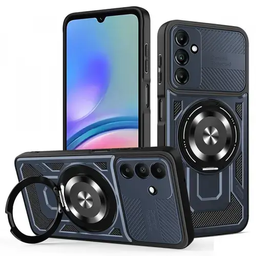 Husa pentru Samsung Galaxy A05s A057, Techsuit, RuggedCam, Albastra