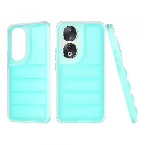 Husa pentru Honor 90, Techsuit, Wave Shield, Turcoaz