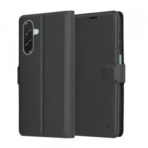 Husa pentru Samsung Galaxy A26 A266, Techsuit, Leather Folio, Neagra