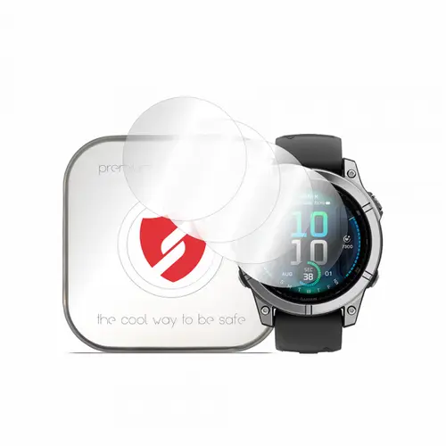 Folie Protectie Smart Protection Premium Classic pentru Garmin Fenix E, Set 4 bucati, Plastic