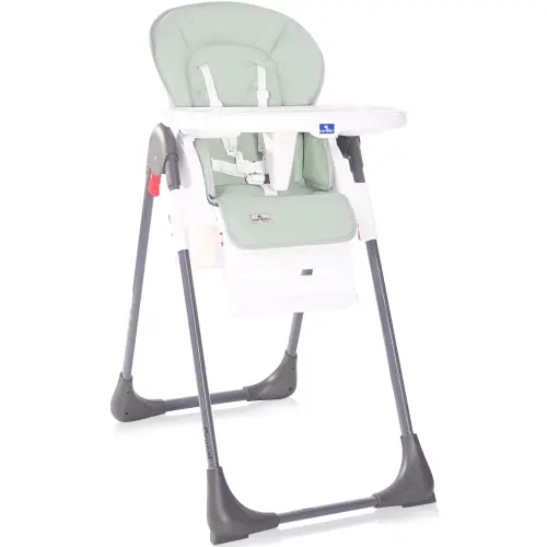 Scaun de masa Lorelli Cryspi Frosty Green Leather, reglabil, Verde