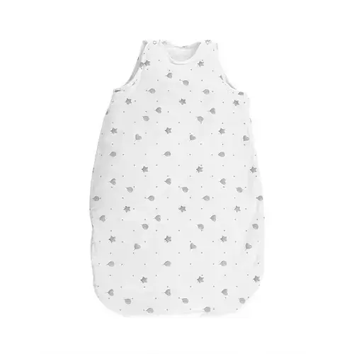 Sac de dormit de iarna Lorelli Train Grey, 85 cm, 12-18 luni, bumbac ranforce, captusit, cu umplutura din poliester
