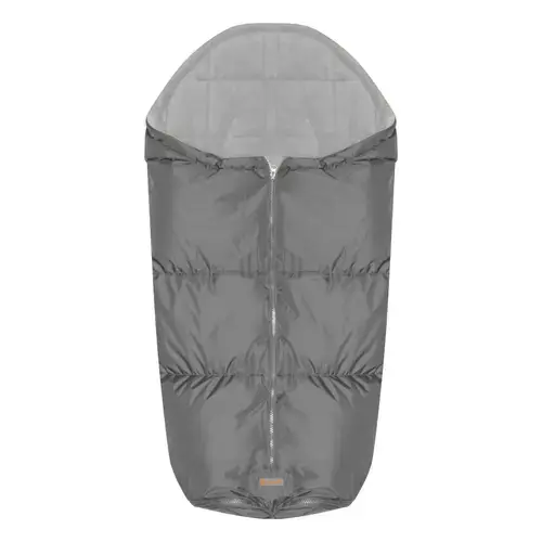 Sac termic de iarna pentru carucior Lorelli Grey, impermeabil, captuseala polar fleece