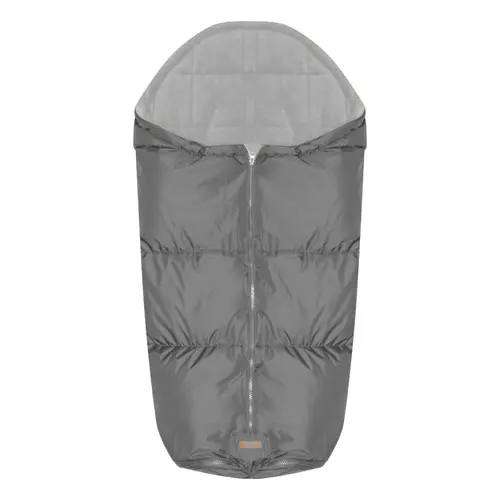 Sac termic de iarna pentru carucior Lorelli Grey, impermeabil, captuseala polar fleece