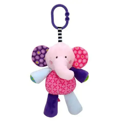 Jucarie de plus Lorelli Elefant, 24 cm, muzicala, 0 luni+