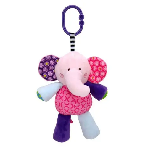 Jucarie de plus Lorelli Elefant, 24 cm, muzicala, 0 luni+