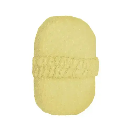 Buretel de baie Lorelli, 15 x 10 cm, cu manson, Yellow