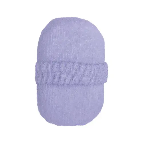 Buretel de baie Lorelli, 15 x 10 cm, cu manson, Violet
