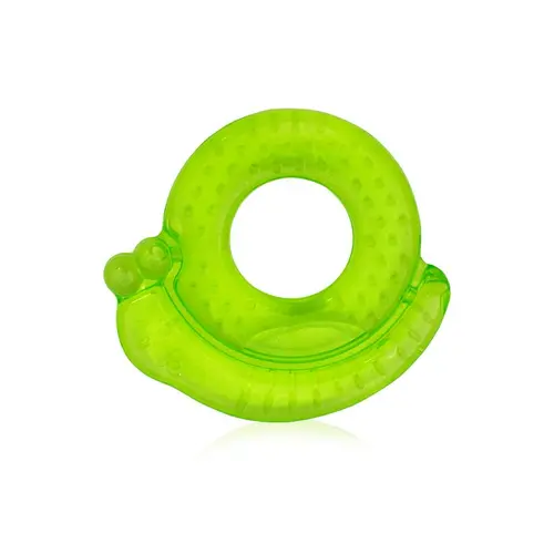 Jucarie refrigeranta pentru dentitie Lorelli, peste 3 luni, Snail, Green