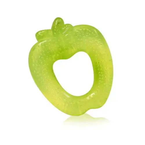 Jucarie de dentitie bebelusi Lorelli, Apple, peste 3 luni, Green