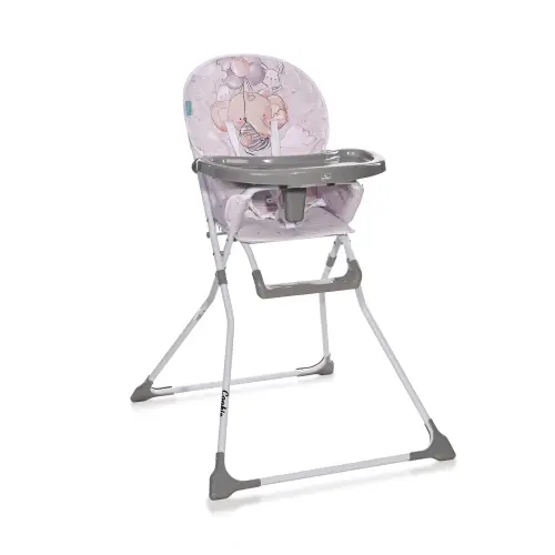 Scaun de masa Lorelli Cookie, Marble Grey Flying Friends