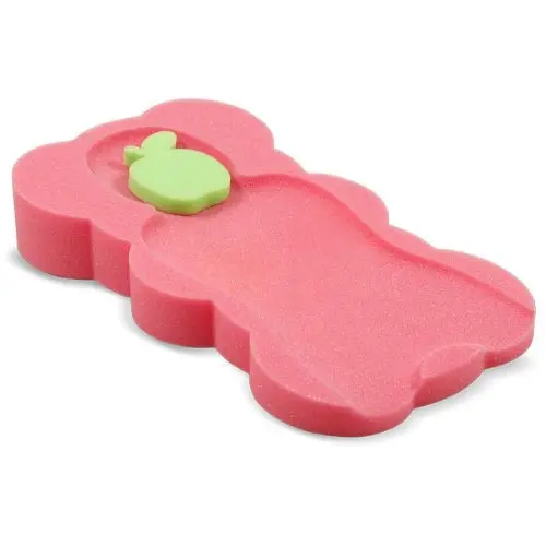Reductor din burete Lorelli Uni Pink, pentru cadita, 49x28x8 cm