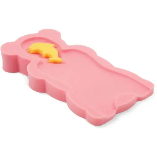 Reductor din burete Lorelli Maxi  Pink, pentru cadita, 52x32x8 cm